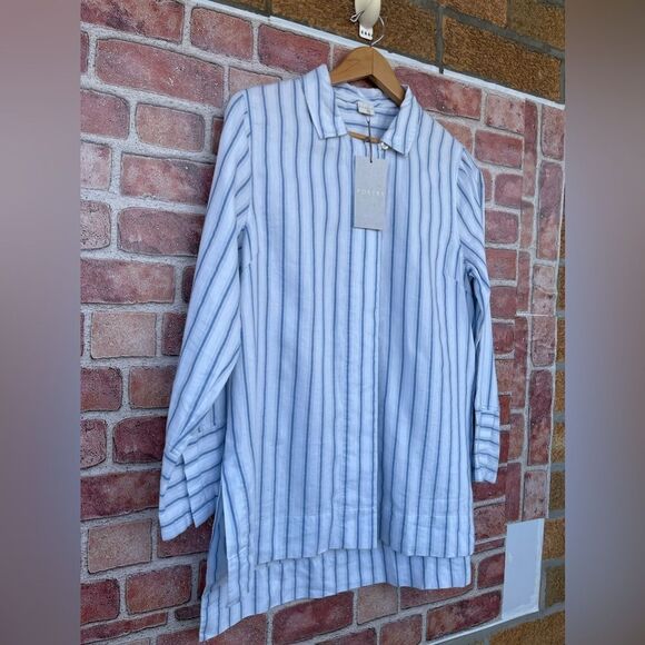 POETRY STRIPE BUTTON THROUGH SHIRT SIZE 8 - Picture 4 of 14